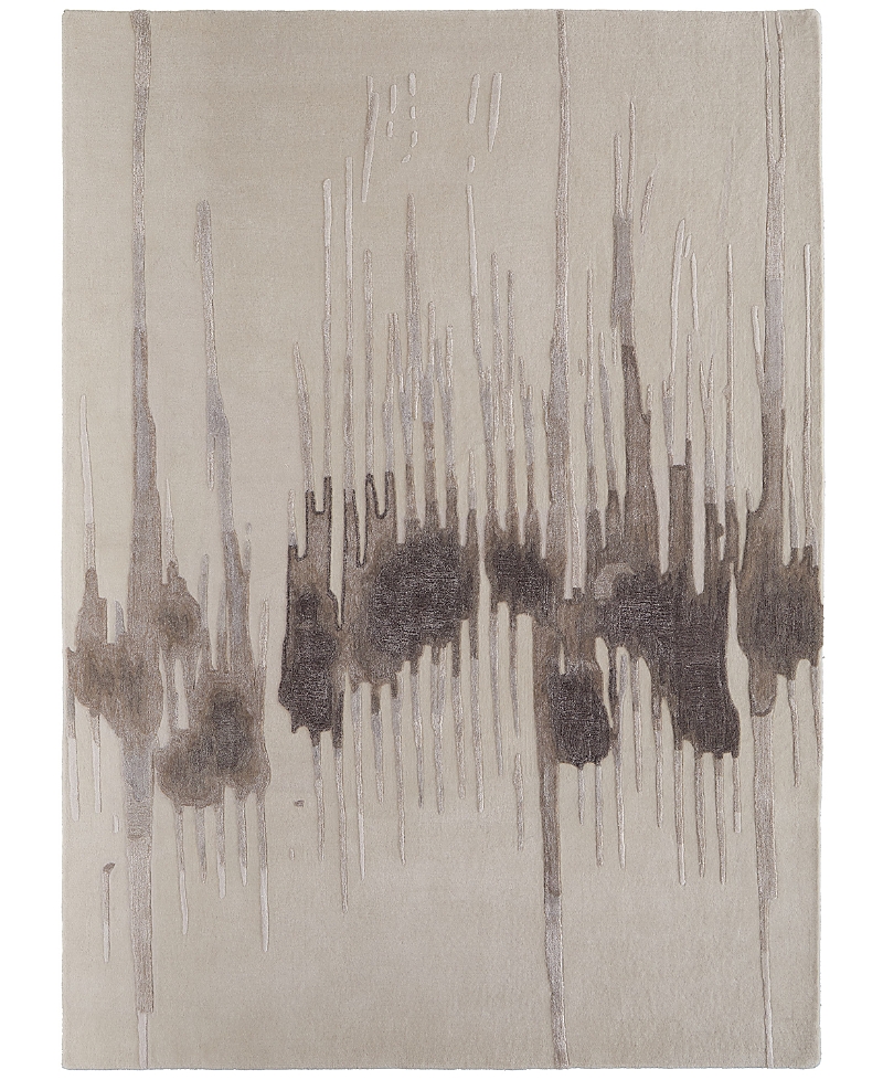 Shop Feizy Anya Any8882f Area Rug, 8' X 10' In Ivory/brown