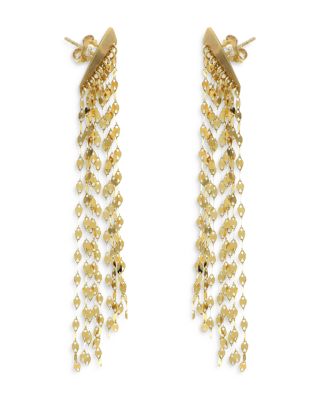 Bloomingdale's Tassel Dangle Drop Earrings In 14K Yellow Gold ...