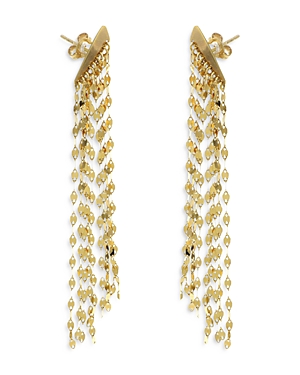 Bloomingdale's Tassel Dangle Drop Earrings in 14K Yellow Gold