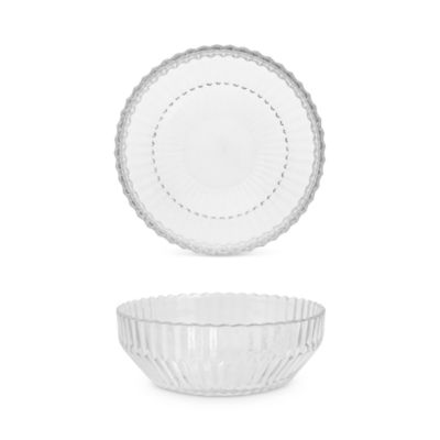 Archie Clear Cereal Bowl, Set of 4