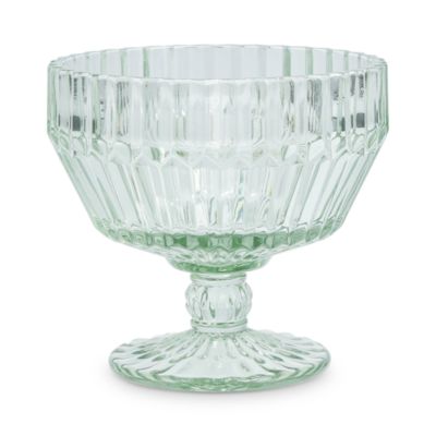 Fortessa - Archie Sage Green Coupe Footed Dessert Bowl, Set of 4