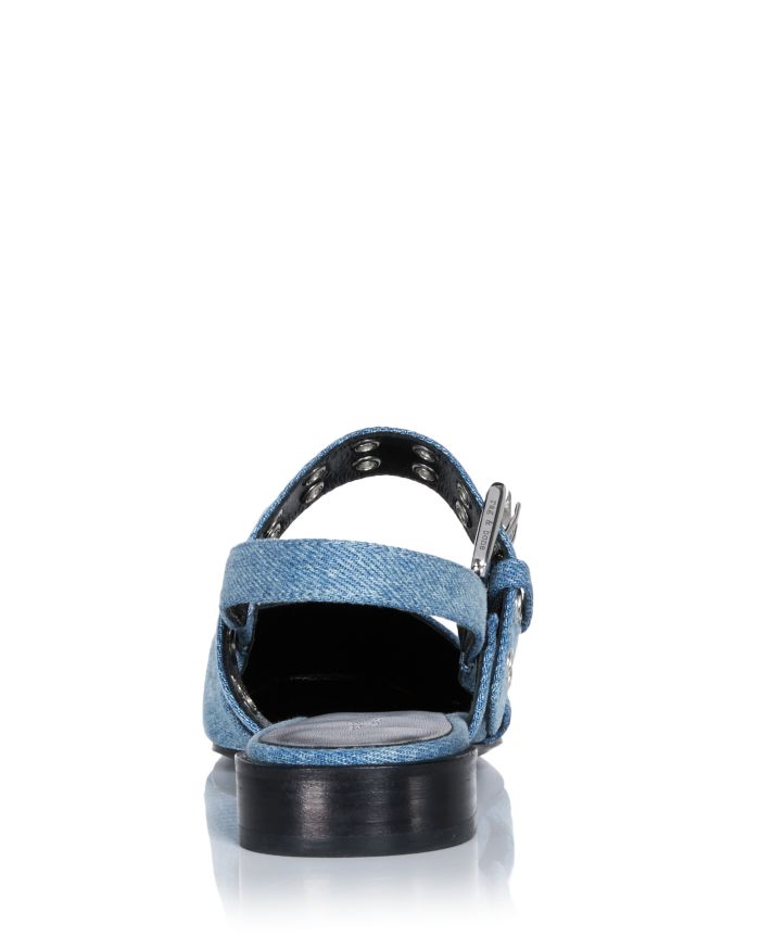 Women's Astra Denim Slingback Flats