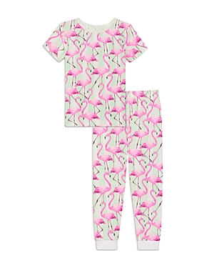 Bedhead Pajamas Unisex Printed Pajama Set - Little Kid, Big Kid In Flamingo Bay