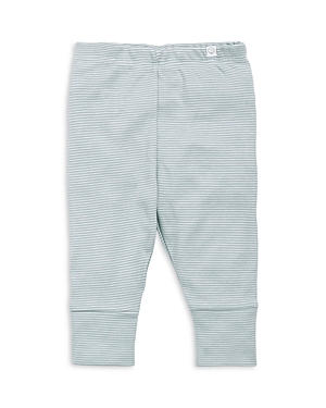 Mori Unisex Everyday Stripe Leggings - Baby In Blue