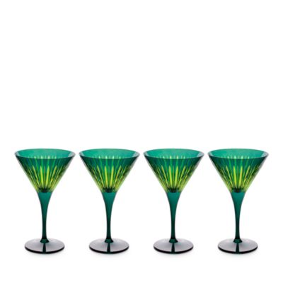 Prism Martini Glasses, Set of 4