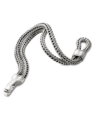 Sterling Silver Double Row Bracelet