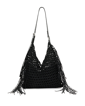 Shop Allsaints Sabine Shoulder Bag In Black