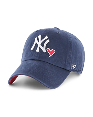 47 Brand Ny Yankees Icon Heart Garment Wash Hat