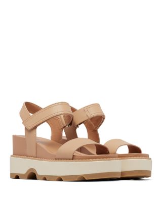 Women's Joanie Ivy Y Strap Platform Wedge Sandals