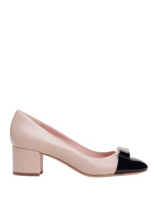Women's Bowdie Cap Toe Pumps