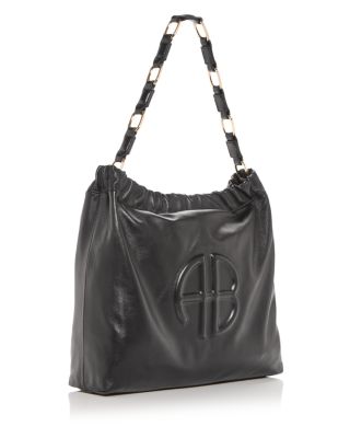 Annie Bing Kate Leather Shoulder Bag 