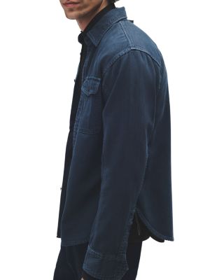 Denim Engineered Shirt Jacket