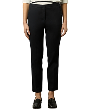 Shop Gerard Darel Causette Trousers In Navy