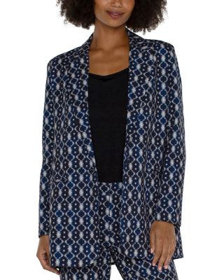 Liverpool Los Angeles Button Front Boyfriend Blazer