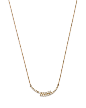 Bloomingdale's Diamond Bypass Necklace in 14K Yellow Gold, 0.30 ct. t.w.