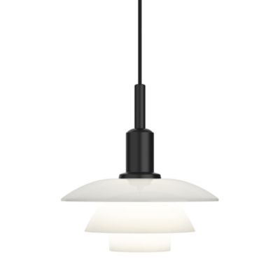 PH 3/3 Pendant White Opal Glass