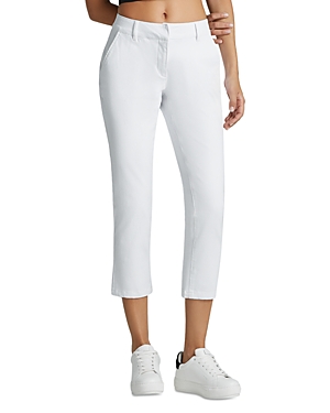 Cropped Slim Jeans in White