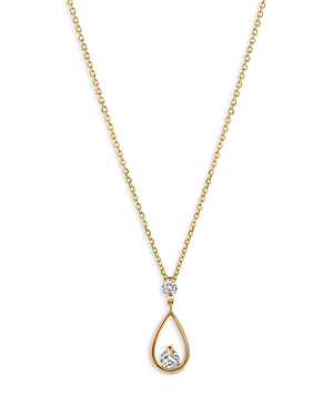 Bloomingdale's Diamond Teardrop Pendant Necklace in 14K Yellow Gold, 0.29 ct. t.w.