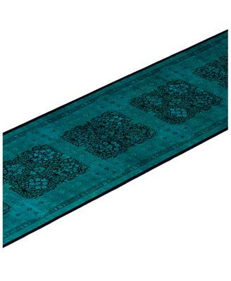 Bloomingdale's Fine Vibrance M1479 Runner Area Rug, 3'1" x 13'3"