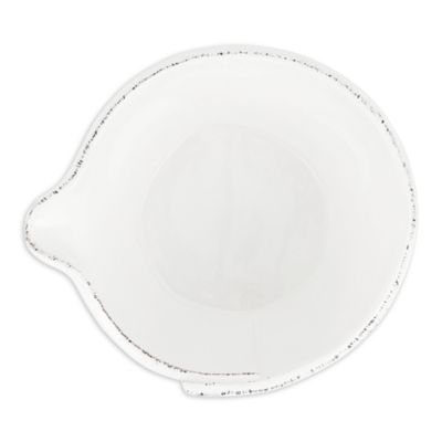 Lastra White Small Mixing Bowl