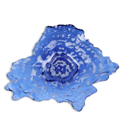 VIETRI - Ostrica Glass Blue Large Platter