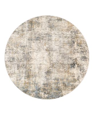 Livabliss - Livabliss Cardiff CDF-2304 Round Area Rug, 5'3" x 5'3"