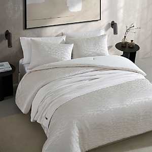 Shop Vera Wang Illusion Textured 3 Piece Duvet Cover Set, Queen In Natural