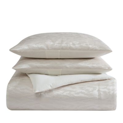 Illusion Textured 3 Piece Duvet Cover Set, King