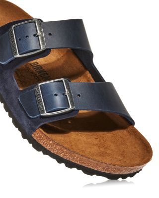 Men's Arizona Slide Sandals in Dark Blue