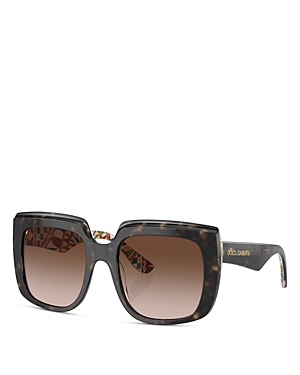 Dolce & Gabbana Square Sunglasses, 54mm