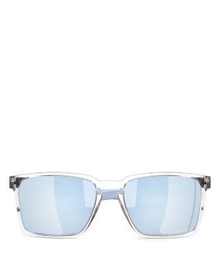 Polarized Rectangular Sunglasses, 56 mm