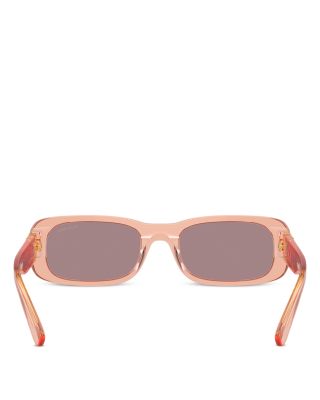 Rectangular Sunglasses, 53mm