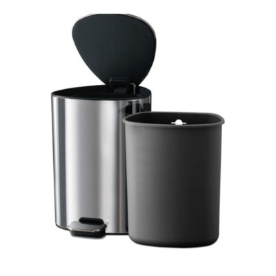 EasyStore Luxe Stainless-Steel 5L Pedal Bin