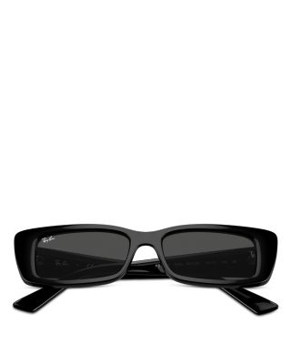 Teru Rectangular Sunglasses, 54mm