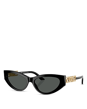 Versace Bright Greca Cat Eye Sunglasses, 56mm