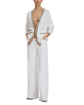 Carly Color Blocked Cardigan Sweater