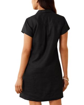 Two Palms Short Sleeve Collared Dress