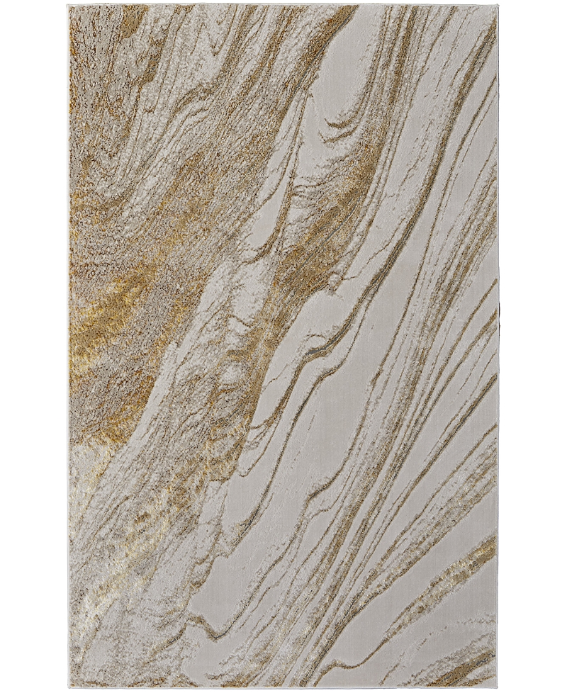 Shop Feizy Aura Aur39llf Area Rug, 1'8 X 2'10 In Ivory