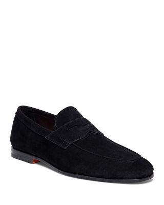 Carlos Suede Penny Loafers