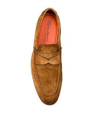 Carlos Suede Penny Loafers