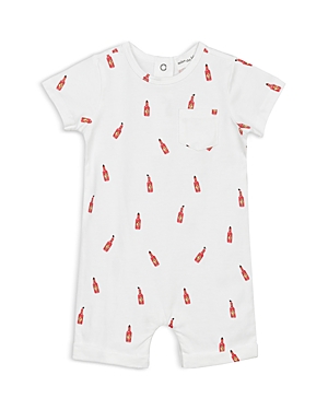 Shop Miles The Label Boys' Hot Sauce Print Romper - Baby In Off White