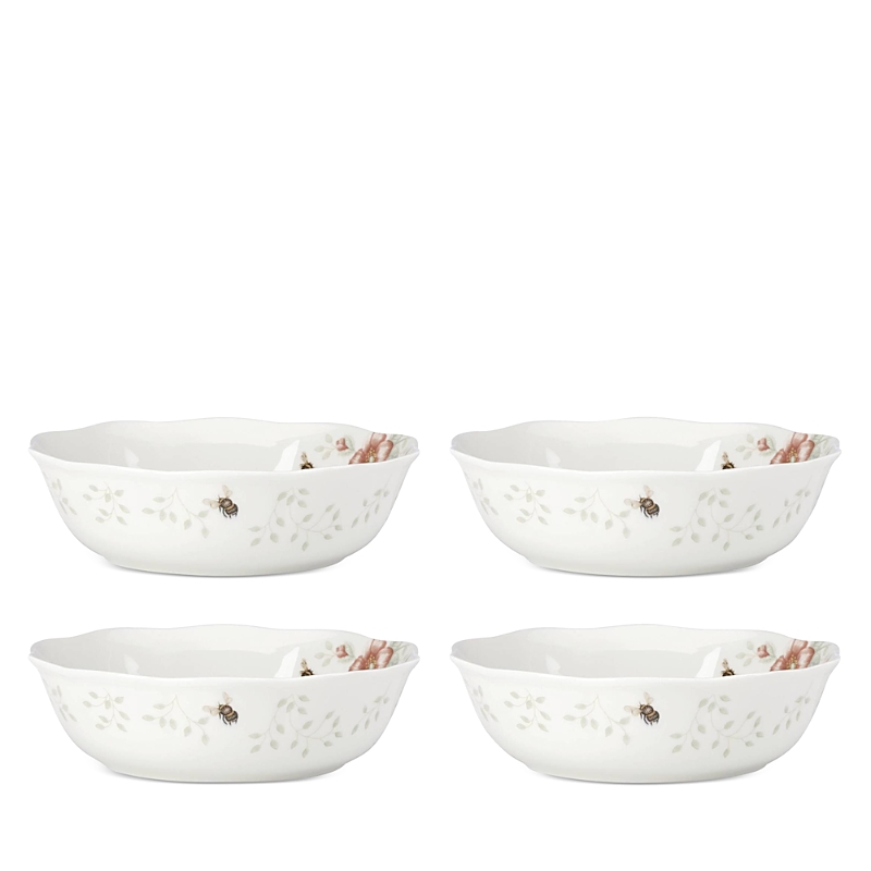 LENOX BUTTERFLY MEADOW SOUP BOWLS, SET OF 4
