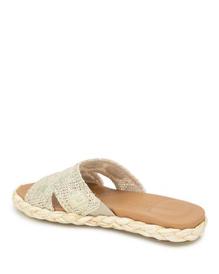 Women's Tristan Woven Slide Sandals