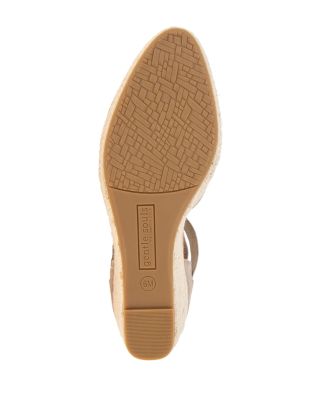 Women's Orya Almond Toe Espadrille Wedge Heel Pumps