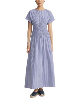 Lafayette 148 New York - Smocked Waist Maxi Dress