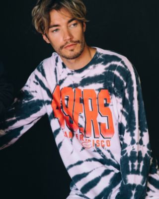 Unisex NFL San Francisco 49ers Game Time Tie Dye Long Sleeve