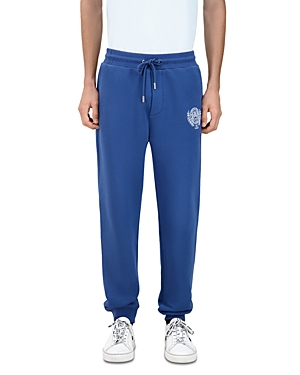 The Kooples Comfort Jogger Trousers In Navy