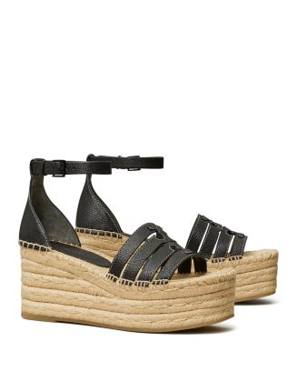 レザー送料関税込み★Tory Burch★INES ESPADRILLE WEDGE SANDAL Ines Espadrille Wedge: Women's Designer Espadrilles | Tory Burch