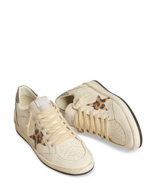 Women's Ball Star Lace Up Low Top Sneakers