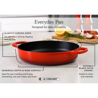 Enameled Cast Iron Everyday Pan
